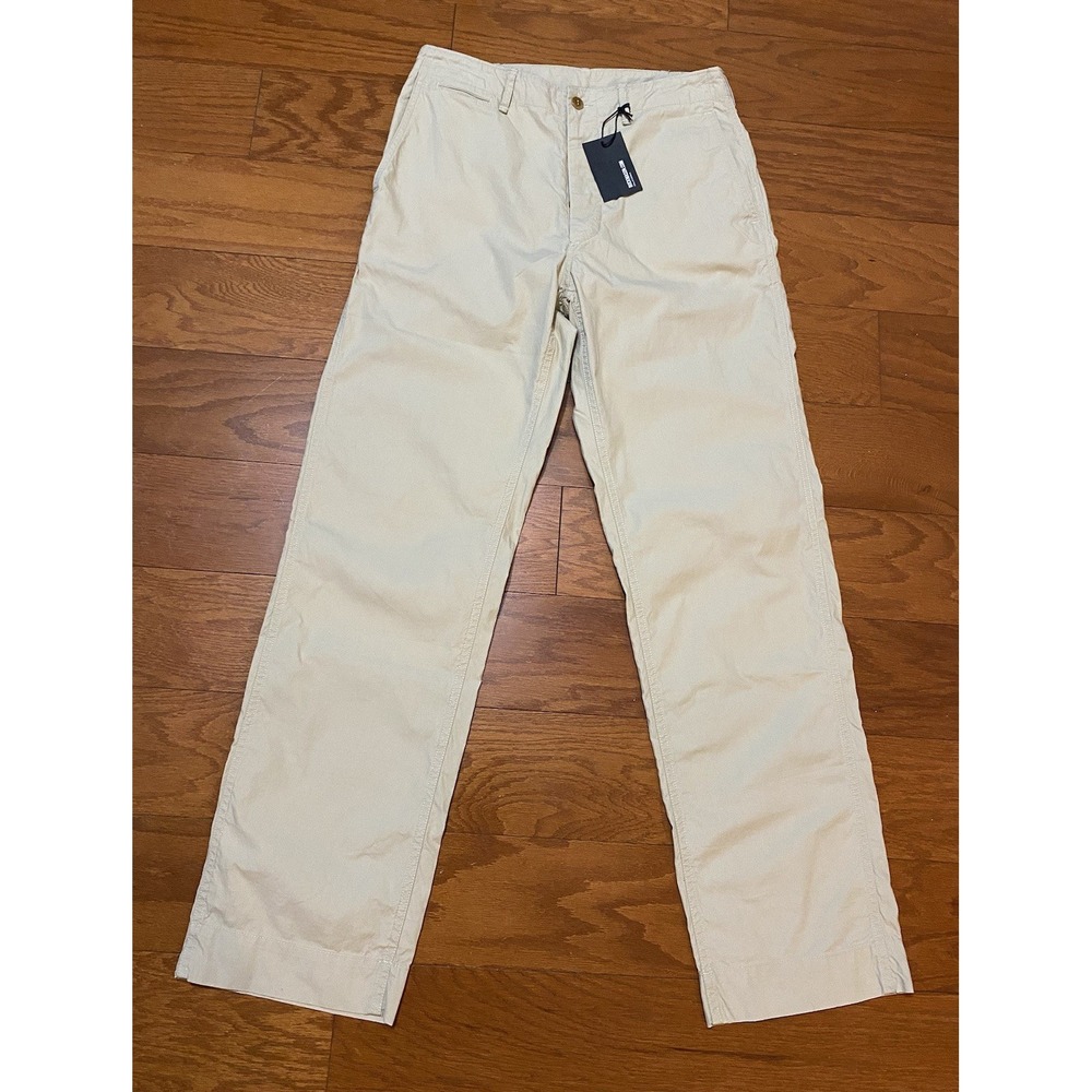 Buck Mason Men Officer Pant 5.7oz Parachute Poplin Size 29 New! NWT $158